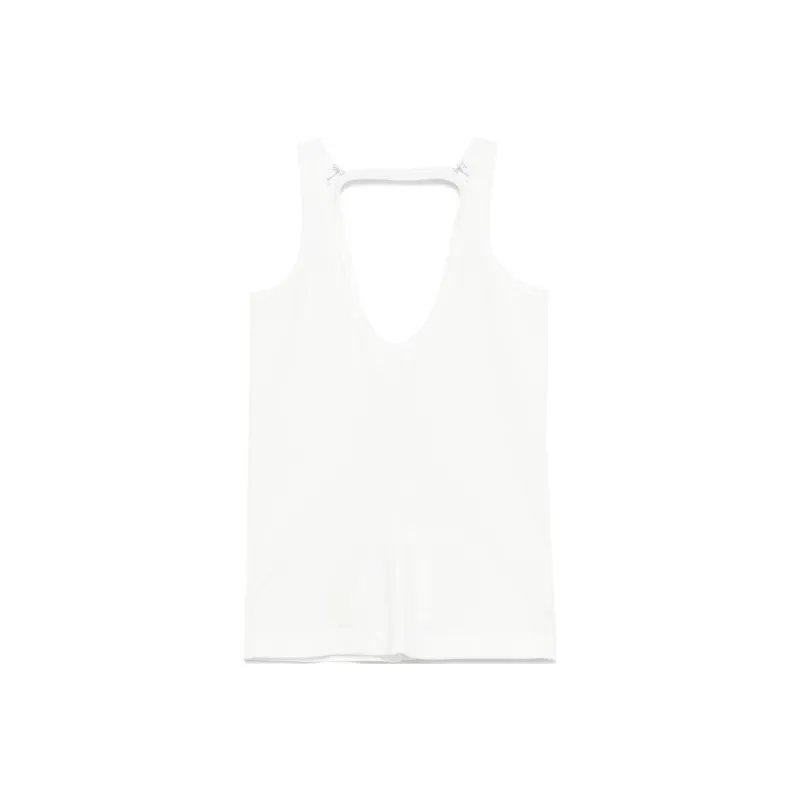 MM6 Maison Margiela Strap detail Tank Top-0