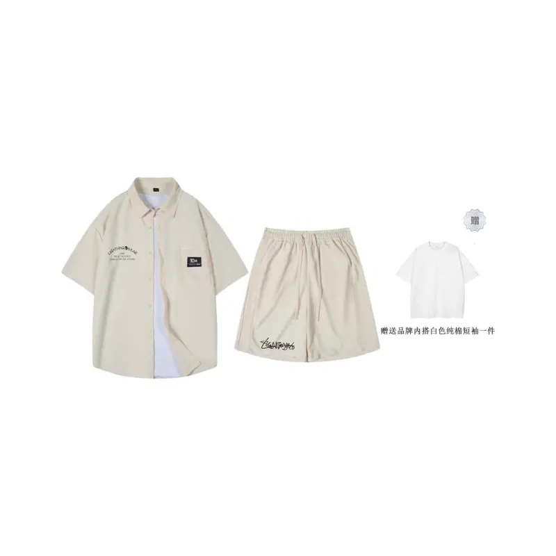 LIGHTNING BEAR Shirt Matching Sets Unisex-5