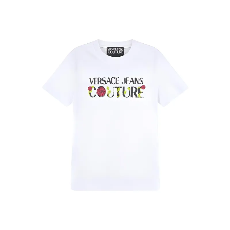VERSACE JEANS COUTURE T Shirts Women's White-0