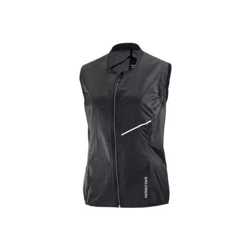 SALOMON Tank Tops Women's Pitch Black