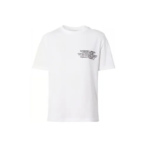 Burberry Address Printed T Shirt