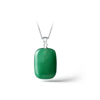 SUNFEEL African Emerald Jade Pendants Unisex