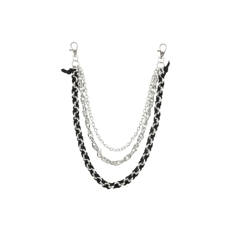 CHRROTA Metal Pants Chains Unisex-0
