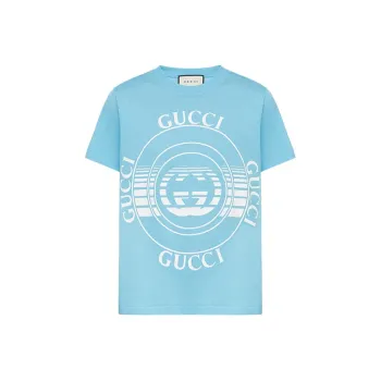 GUCCI T Shirts Women's Sky Blue