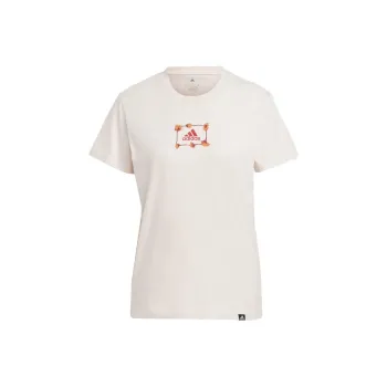 Adidas T-Shirts Women's Khaki