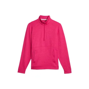 PUMA CLOUDSPUN CLOUDSPUN Rockaway Half-Zip Golf Sweatshirt Women's T-Shirt Women's Rose Red