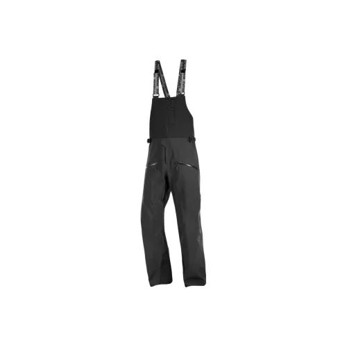 SALOMON Ski Pants Men Black