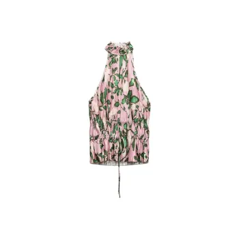 ZARA Tank Tops Women's Brown