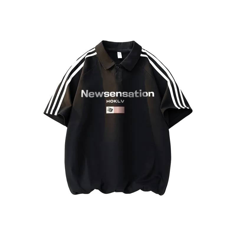 HOKLV Polo Shirts Unisex-6