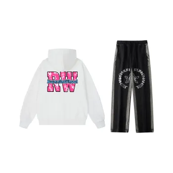 RUNNINWHEEL Sweatshirt Sets Unisex