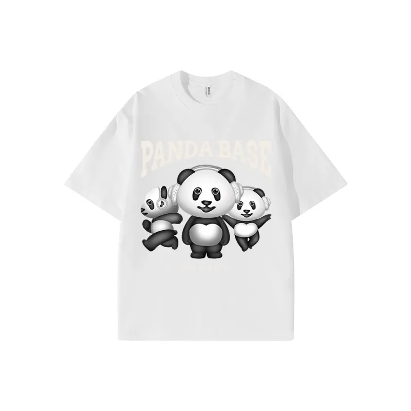 PANDA BASE T Shirts Unisex-0