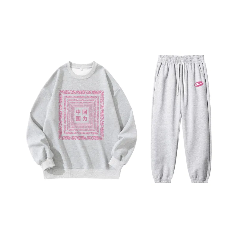 WARRIOR Sweatshirt Sets Unisex-6