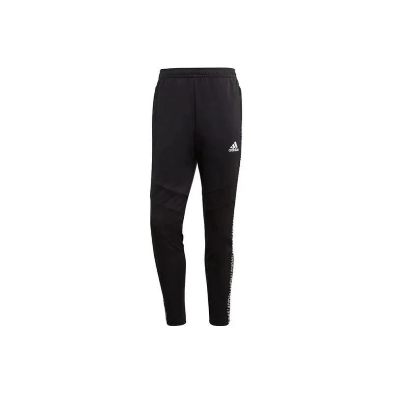 Adidas Soccer Bottoms Men Black-0