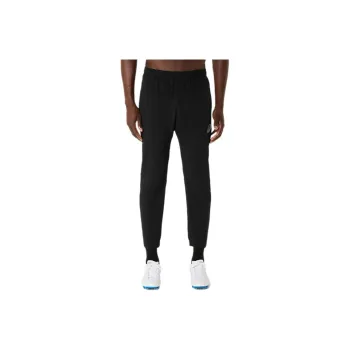 Asics STRETCH WOVEN SLIM PANTS Soccer Bottom Men's Black