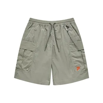 FILA FUSION Casual Shorts Men's Feather Gray green