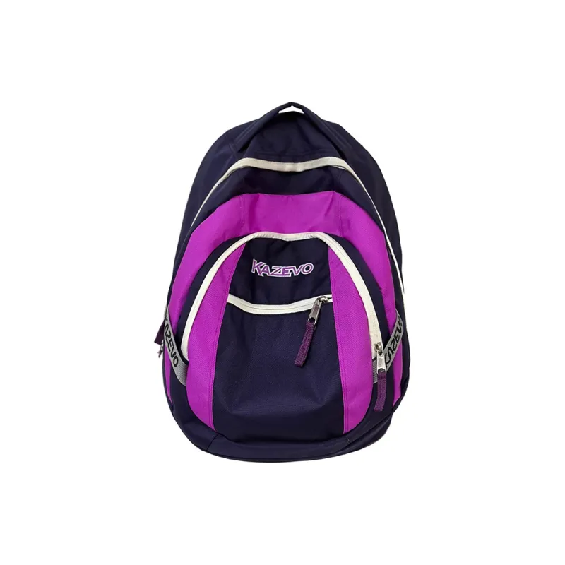 Alcohol Dragon Nylon Backpack Unisex Pink/Ecru/Purple Black-17