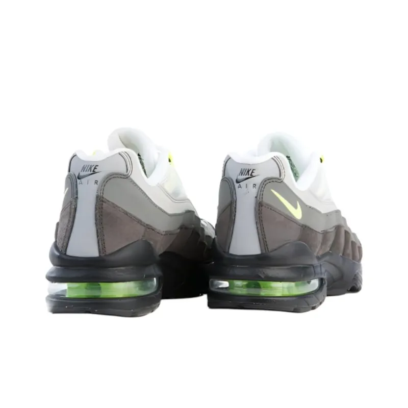 Nike Air Max 95 Cushioning Wear-Resistant Low-Top Kids' Running Shoes Black Teenagers-2