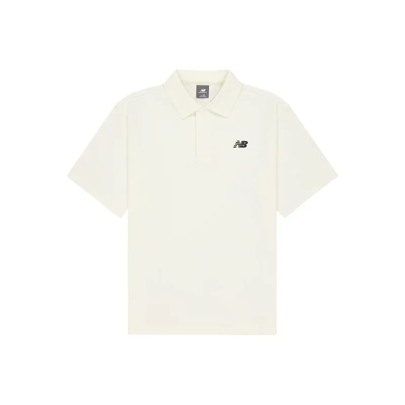 New Balance SS25 Polo Shirt Men's White-0