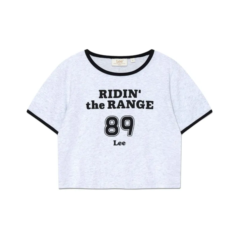 Lee T Shirts Women's Gray-0