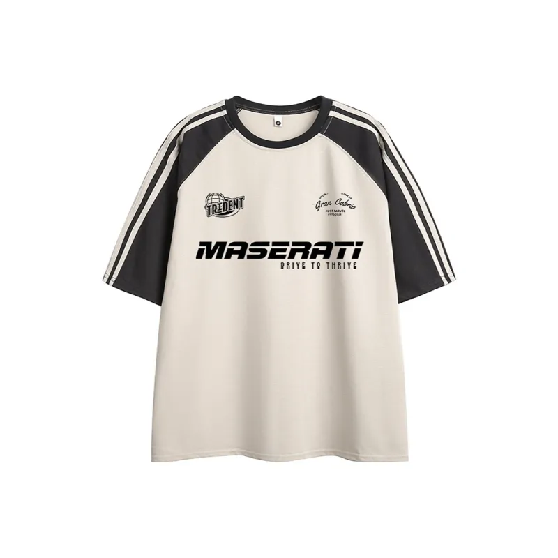 Maserati Raglan Sleeve T Shirt Unisex-16
