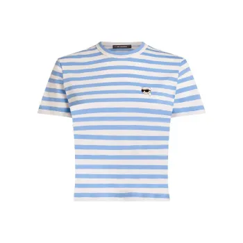 KARL LAGERFELD / Karl Lagerfeld Jeans Ikon Striped T shirt
