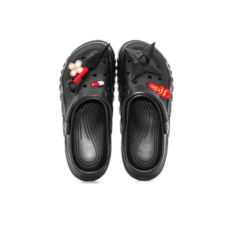 OUGLEMEN Clogs Unisex Black Box-4
