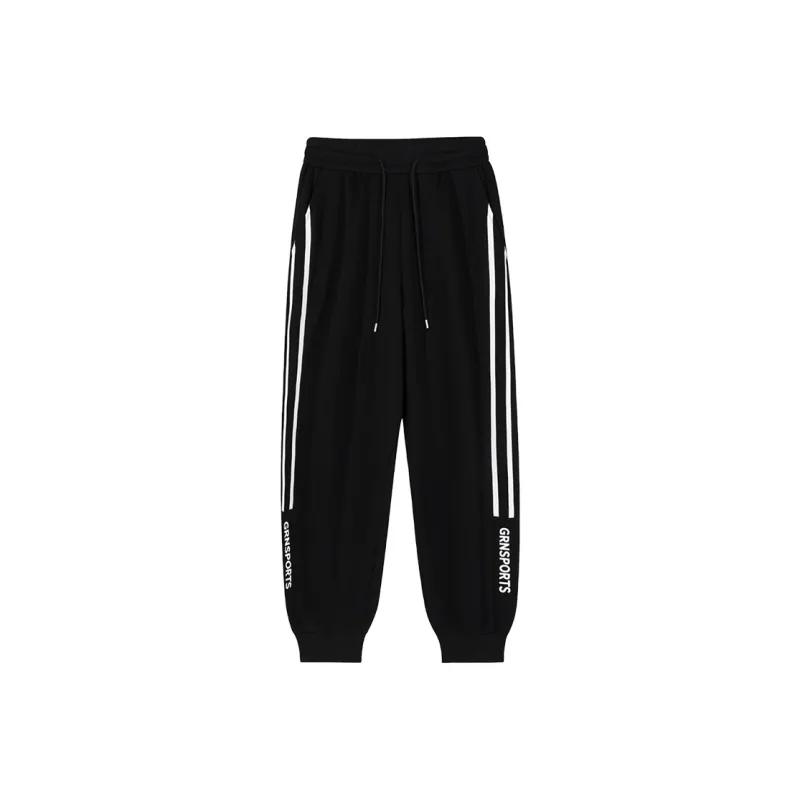K bird Knitted Fabric Casual Pants Unisex-7