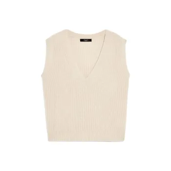 WEEKEND MaxMara Dolce Collection Tank Tops Women's Sand