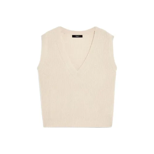 WEEKEND MaxMara Dolce Collection Tank Tops Women's Sand