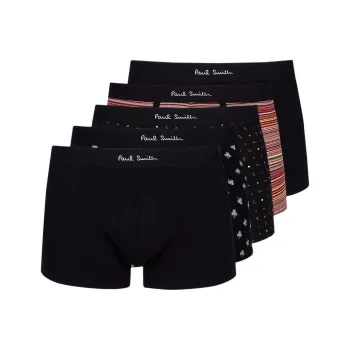 Five Pack Of Cotton Boxers
