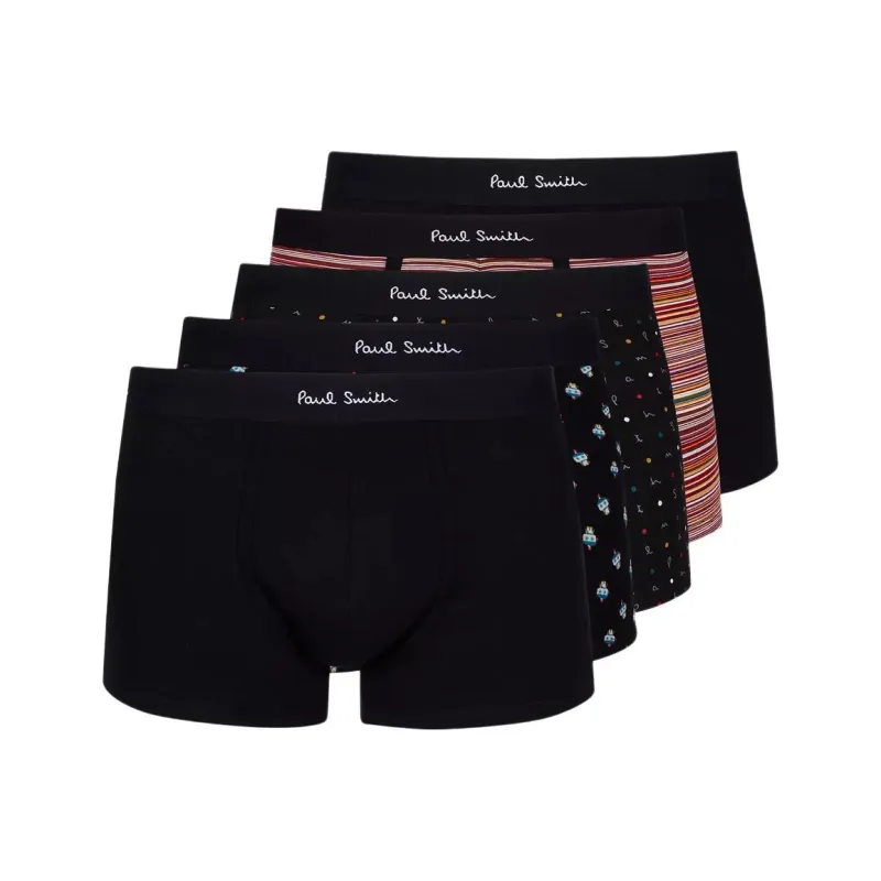 PS By Paul Smith Five Pack Of Cotton Boxers-0