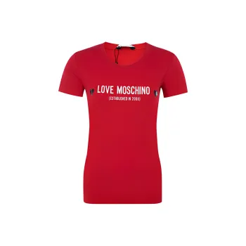 LOVE MOSCHINO T Shirts Women's Red