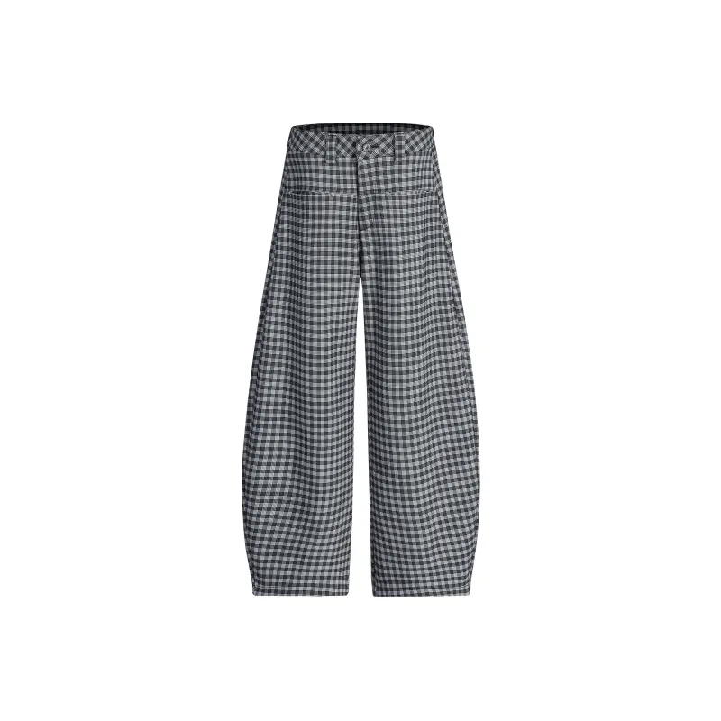 BTR Casual Pants Unisex American Style Lattice-0