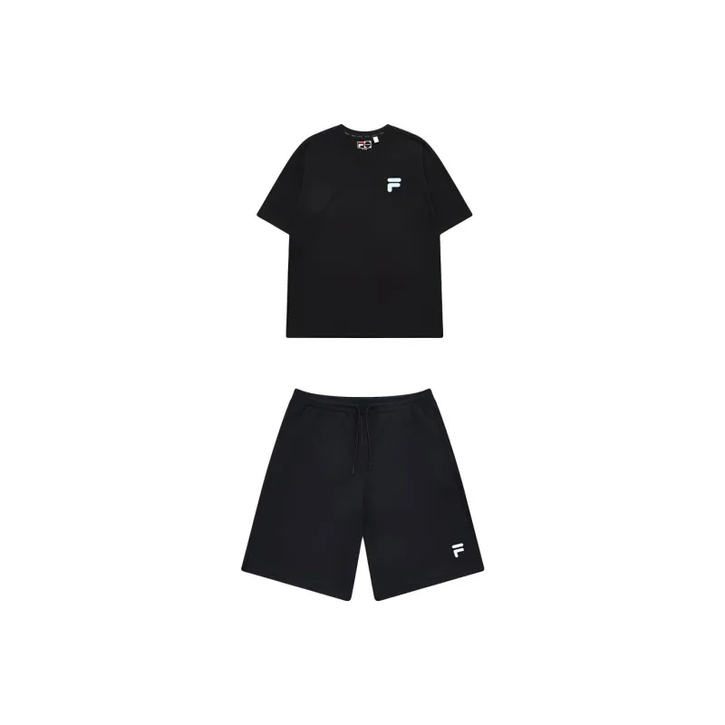 FILA FUSION SS24 Casual Sportswear Unisex Black-0