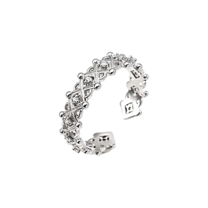 GL GEMLOVE S925 Silver Rings Women's-6