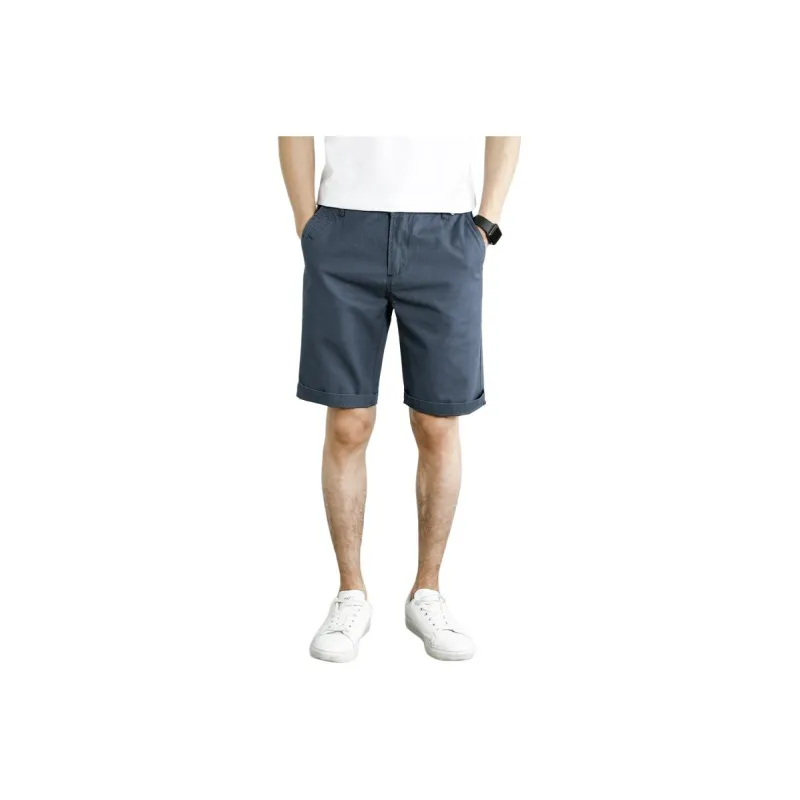 Duke Car Casual Shorts Men's White-12