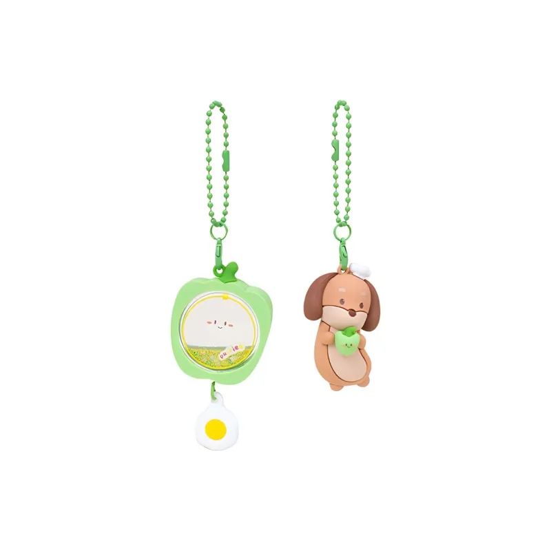 Jinnew Pvc Keychains Unisex 7.5cm Height-4
