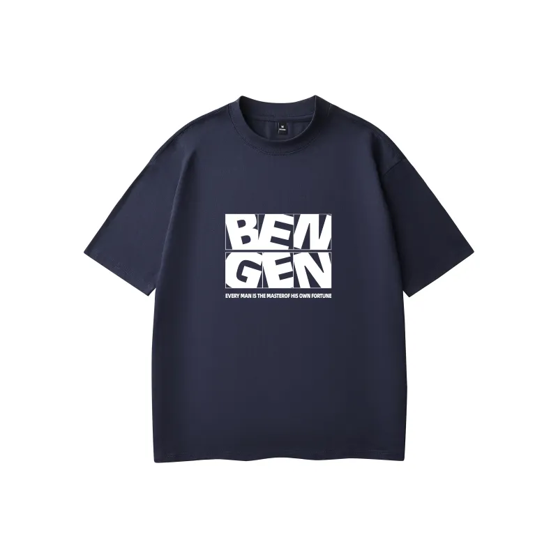BENGEN Drop Shoulder Sleeve T Shirt Unisex-8