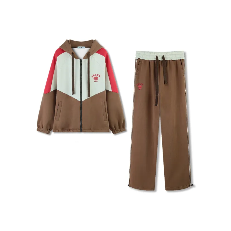 SAKUN Sweatshirt Sets Unisex-6
