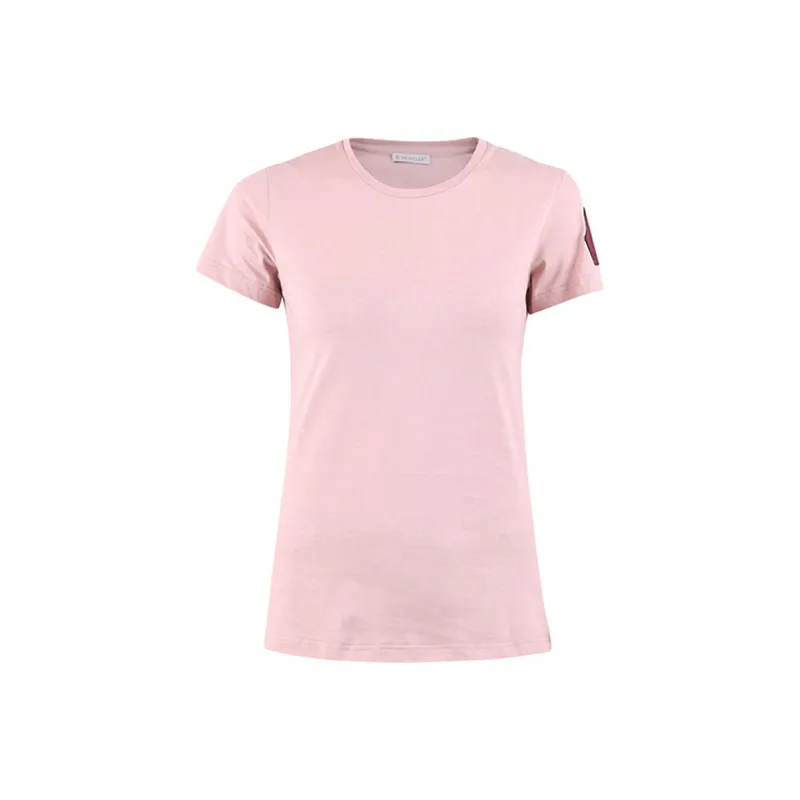 Moncler T Shirts Women's Pink-0