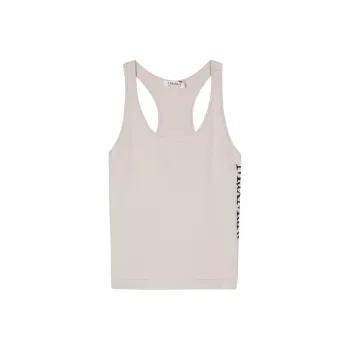 MaxMara Logo Detailed Sleeveless Top