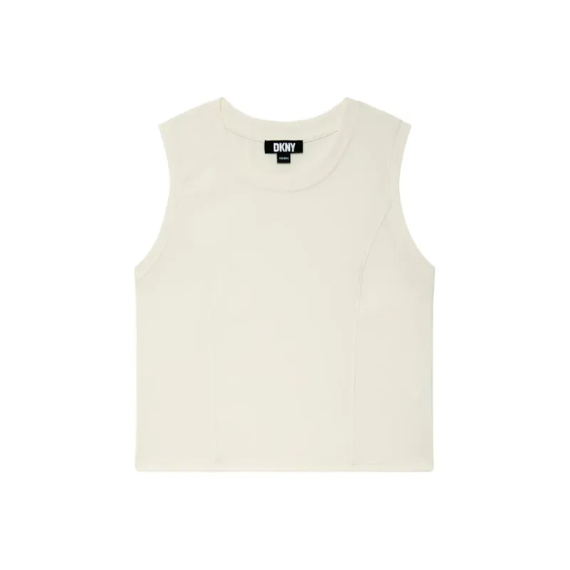 DKNY Tank Top Women's Milk White-0