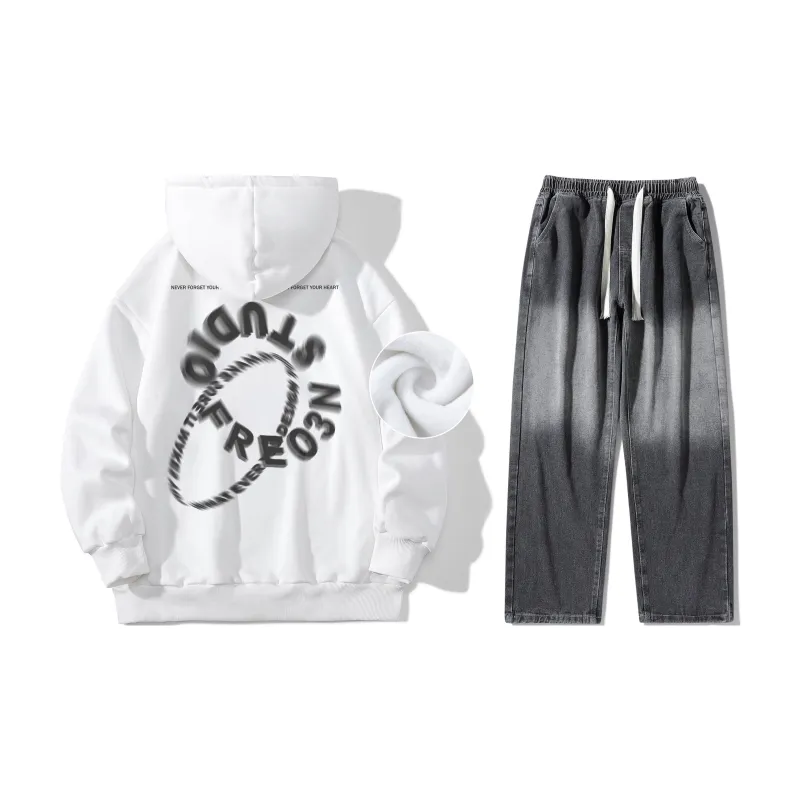 FREO3N Sweatshirt Sets Unisex-8
