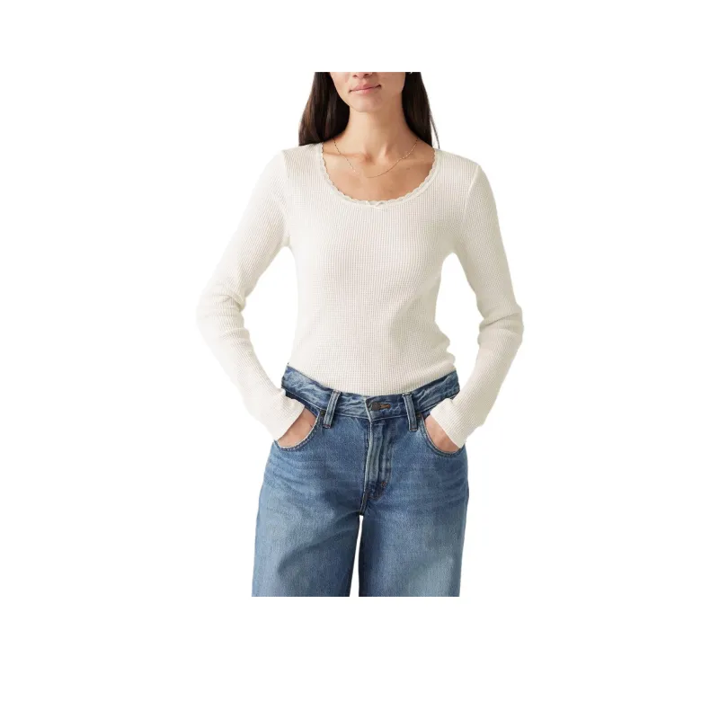 Levis T-Shirts Women's White-0