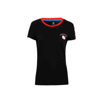 Converse x HELLO KITTY T Shirt Women's Black