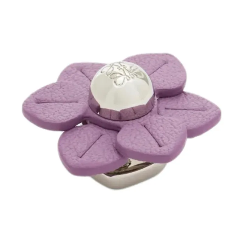 LOEWE Calfskin Bag Accessory Women's Blue/Lavender-3