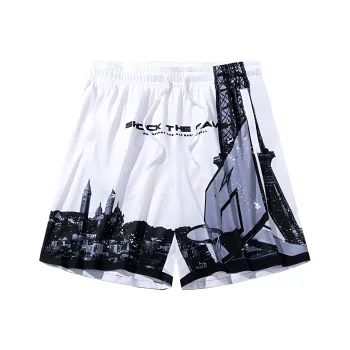 Anta Basketball Collection Casual Shorts Men's Pure White
