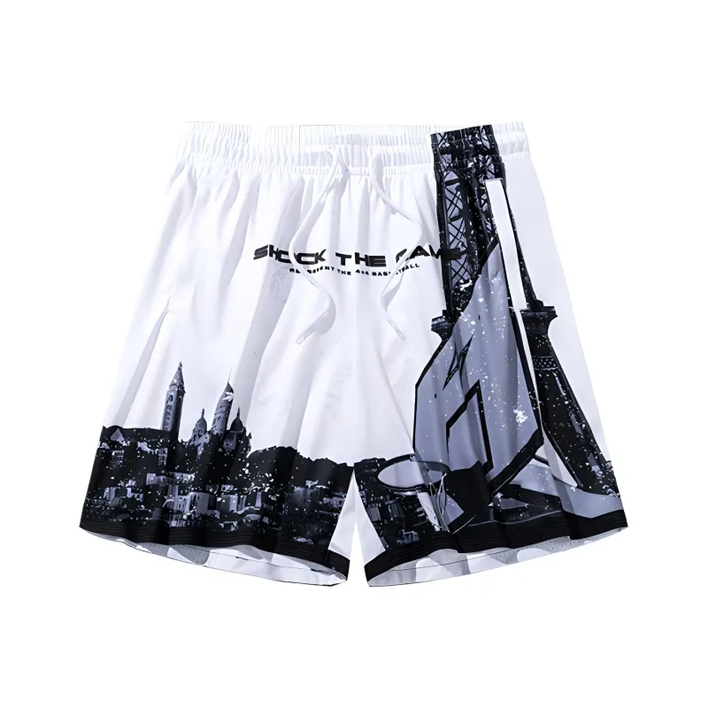 Anta Basketball Collection Casual Shorts Men's Pure White-0