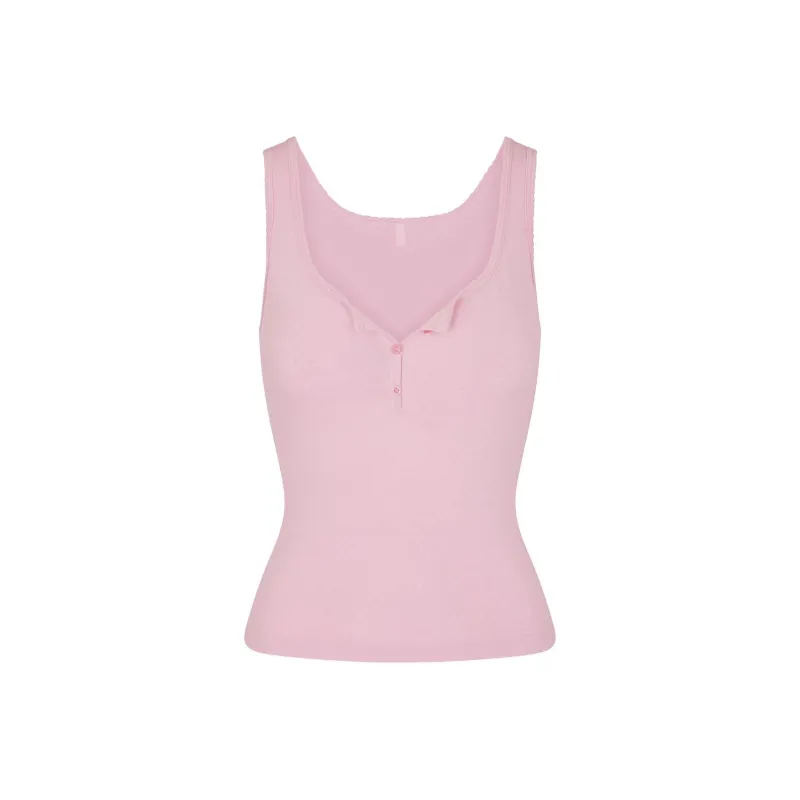 SKIMS Tank Tops Women's BABY PINK/Light Pink-0