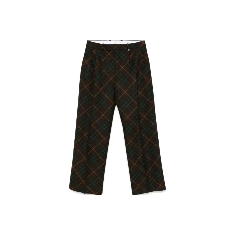 Burberry Checked Three Pleat Trouser-0